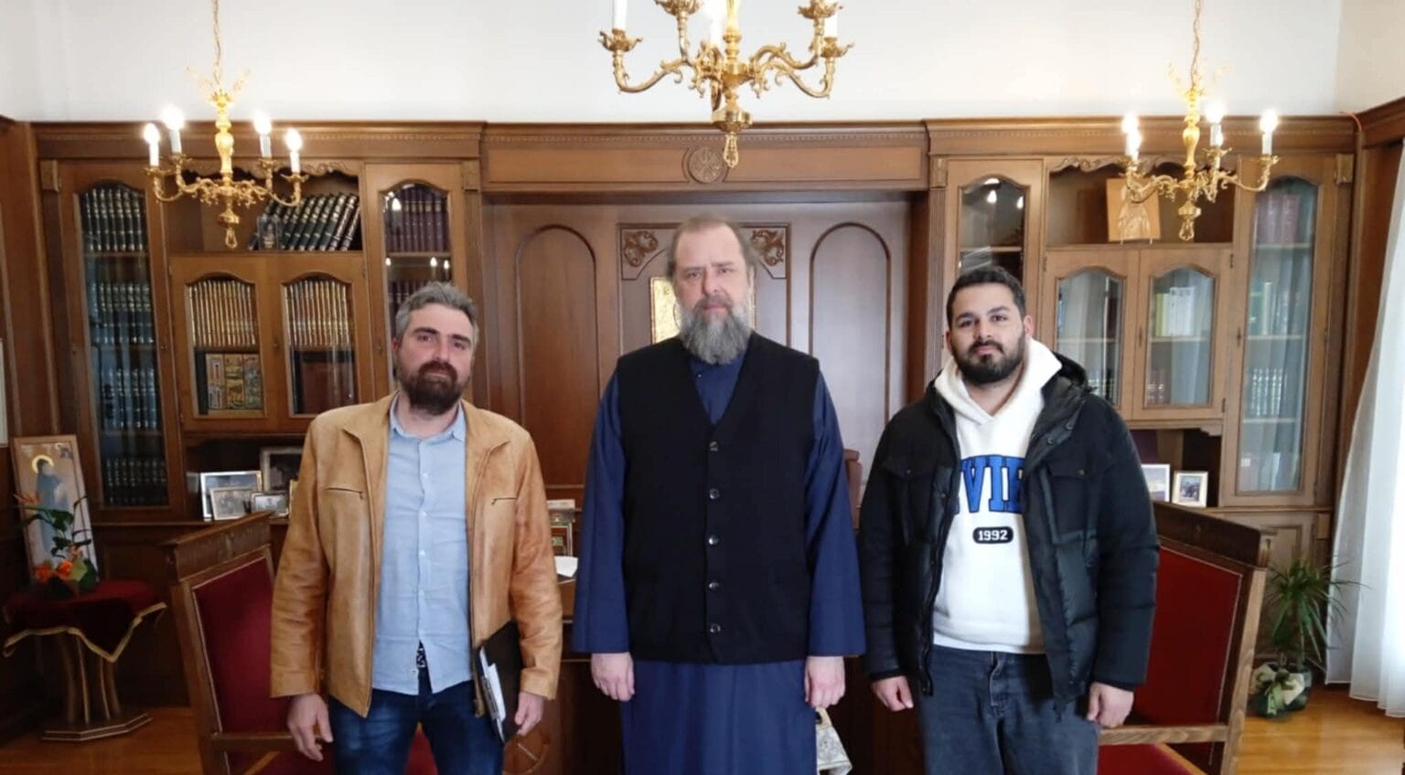 «Να μη σβήσει η ελληνική γη»: Οι αγωνίες και οι προτάσεις που παρουσιάστηκαν στον Μητροπολίτη Θεσσαλονίκης Φιλόθεο