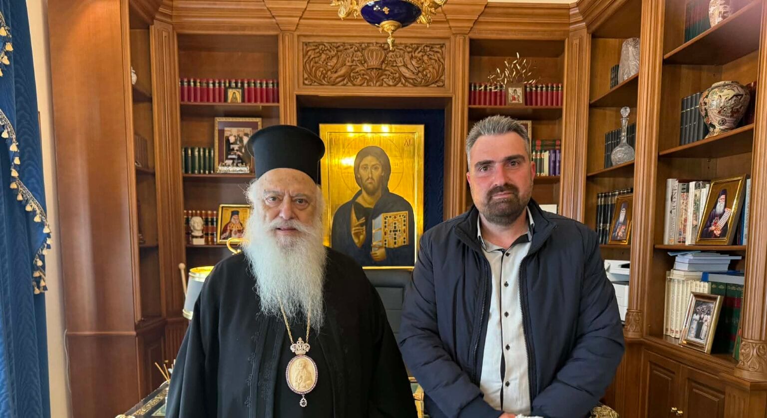 Συνάντηση με τον Σεβασμιώτατο Μητροπολίτη Βεροίας, Ναούσης και Καμπανίας κ.κ. Παντελεήμων για τον πρωτογενή τομέα