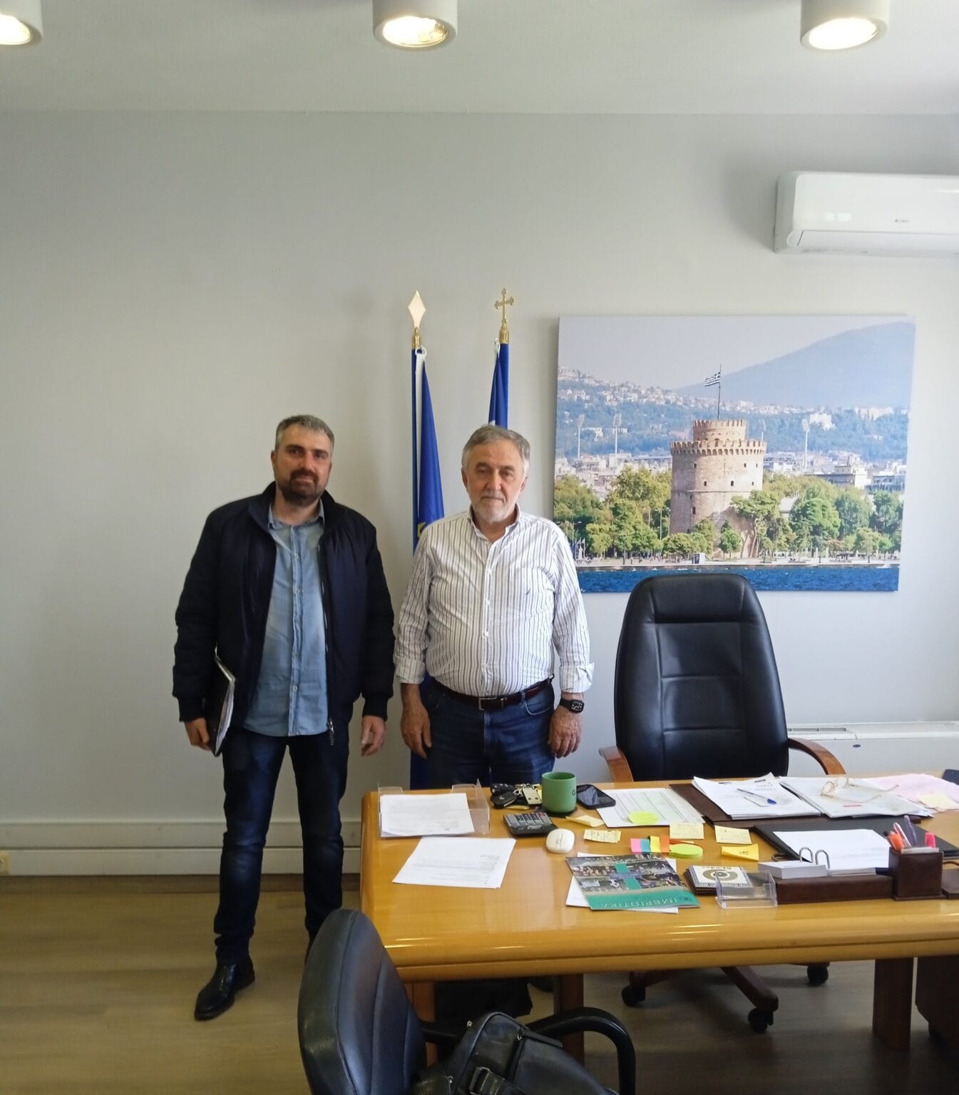Δήμος Θεσσαλονίκης: Συνάντηση με τον Αντιδήμαρχο Περιβάλλοντος Βασίλη Διαμαντάκη για το αύριο της Αγροτικής Ελλάδας