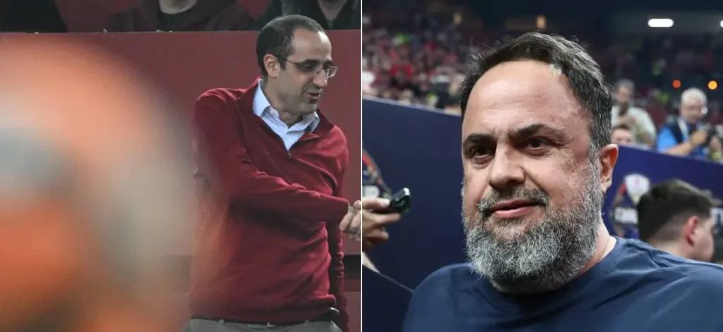 Σκηνές χάους στο ΟΑΚΑ: Μαρινάκης και Δημητριάδης σε σφοδρή σύγκρουση στα VIP του τελικού Ολυμπιακός – Ρεάλ