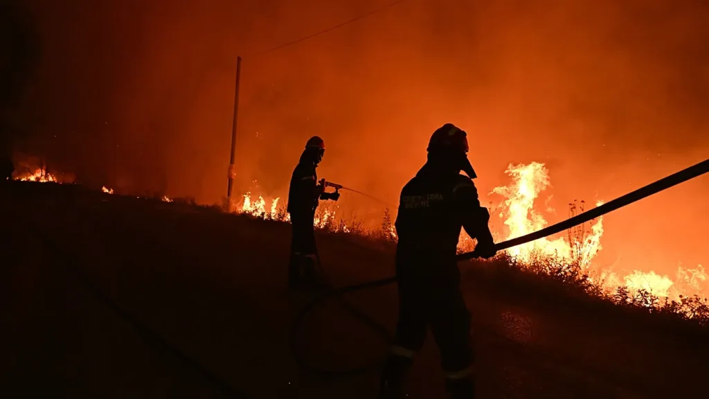 Δύο πυροσβέστες νεκροί στην πυρκαγιά στην Κρύα Βρύση Ρεθύμνου – Εγκλωβίστηκαν στο «πύρινο» μέτωπο των 15 χιλιομέτρων (vid)