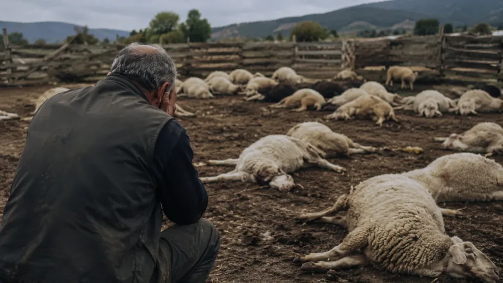 Θρήνος στη Λέσβο: Κτηνοτρόφος υποχρεώθηκε να δει το κοπάδι του να σφαγιάζεται – Η ψυχική κατάρρευση τον οδήγησε στον θάνατο